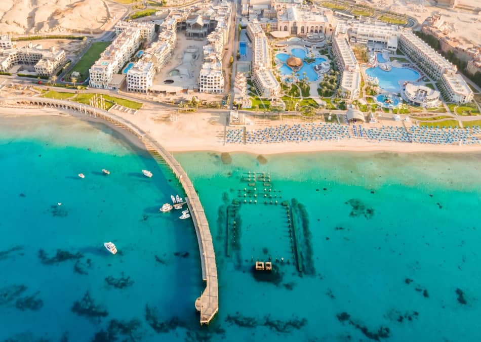 Resort visto dall'alto