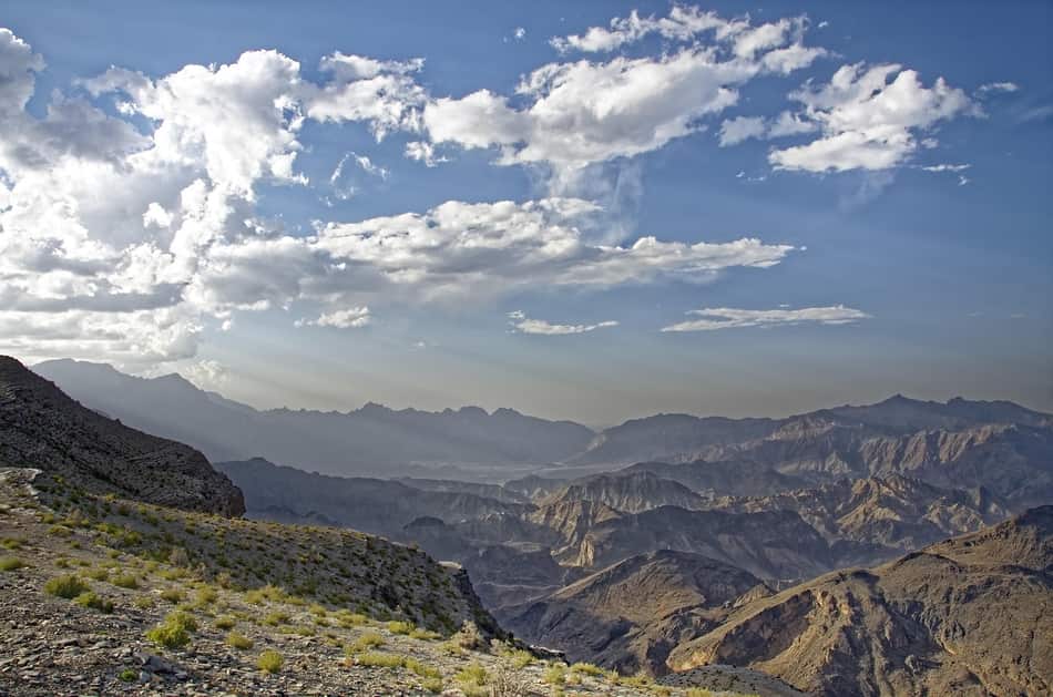 le montagne panoramiche del'Oman