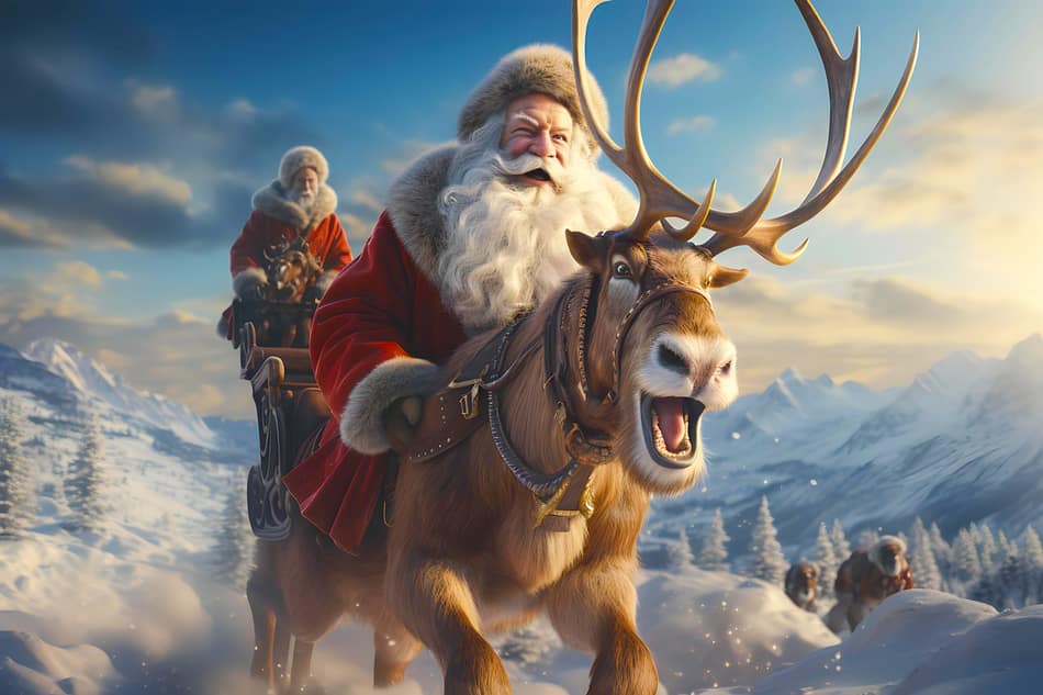 A Rovaniemi Babbo Natale è il personaggio più conosciuto