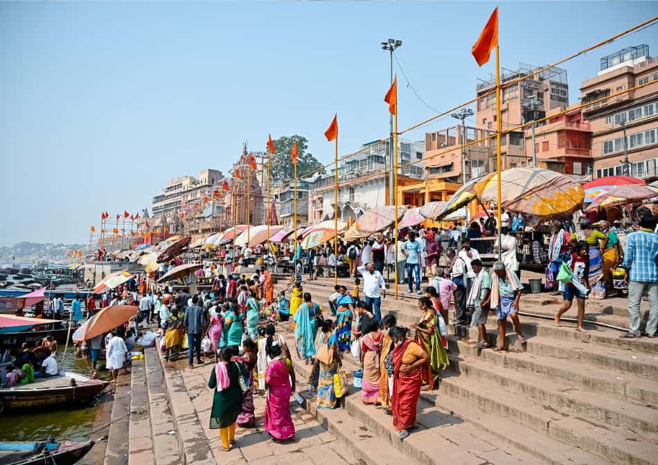 Varanasi è considerata la capitale spirituale dell'India