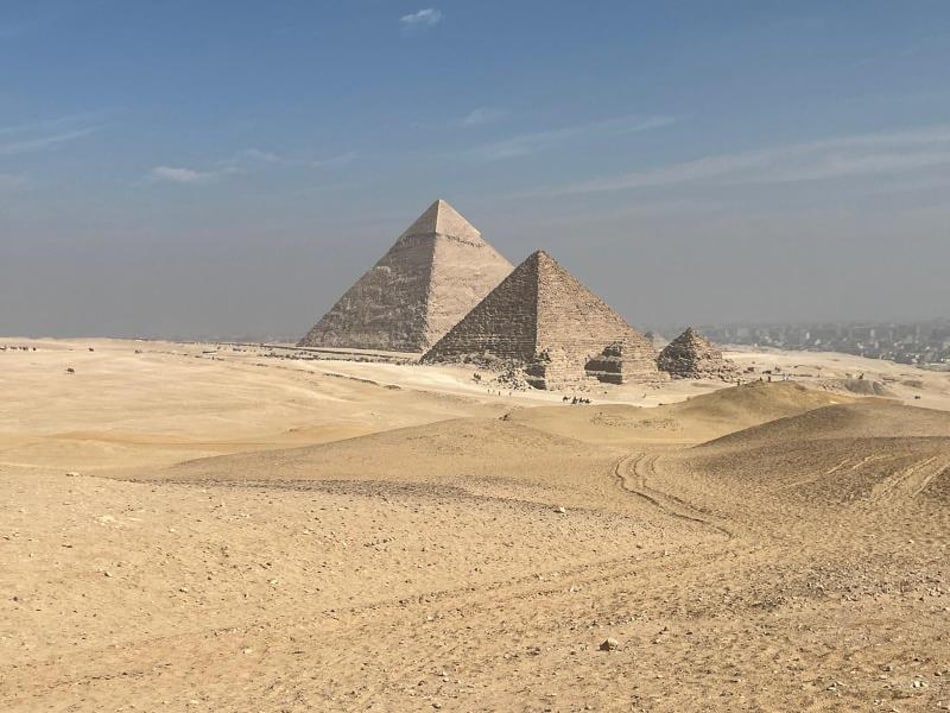 La visita alle piramidi di Giza ha rappresentato un momento di particolare intensità