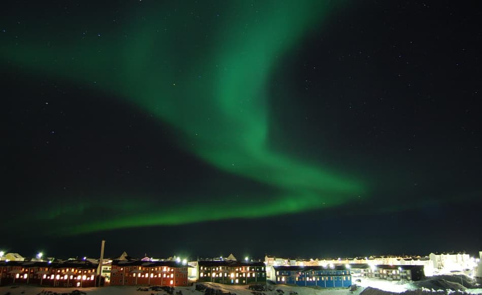 La notte, invece, mi ha regalato il sogno più atteso: l’aurora boreale