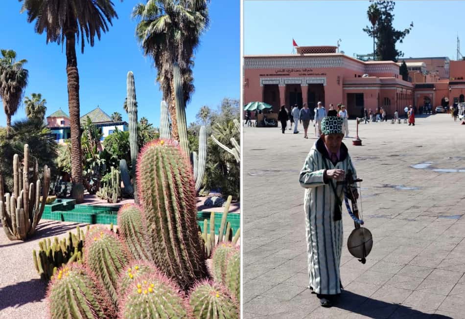 la grande magia di Marrakech: ci sono le strade affollate, i suk caotici nella Medina, la piazza più vibrante dell’Africa